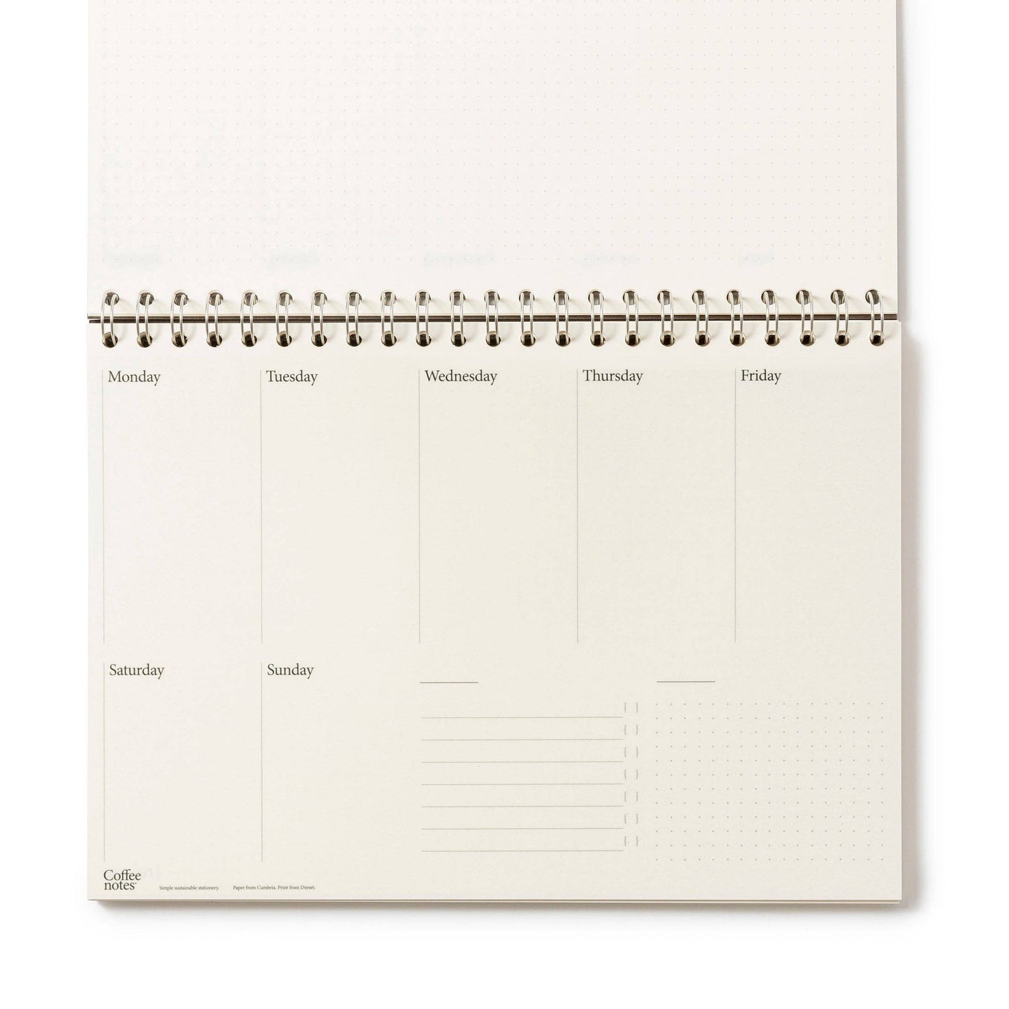 Hazelnut Weekly Planner