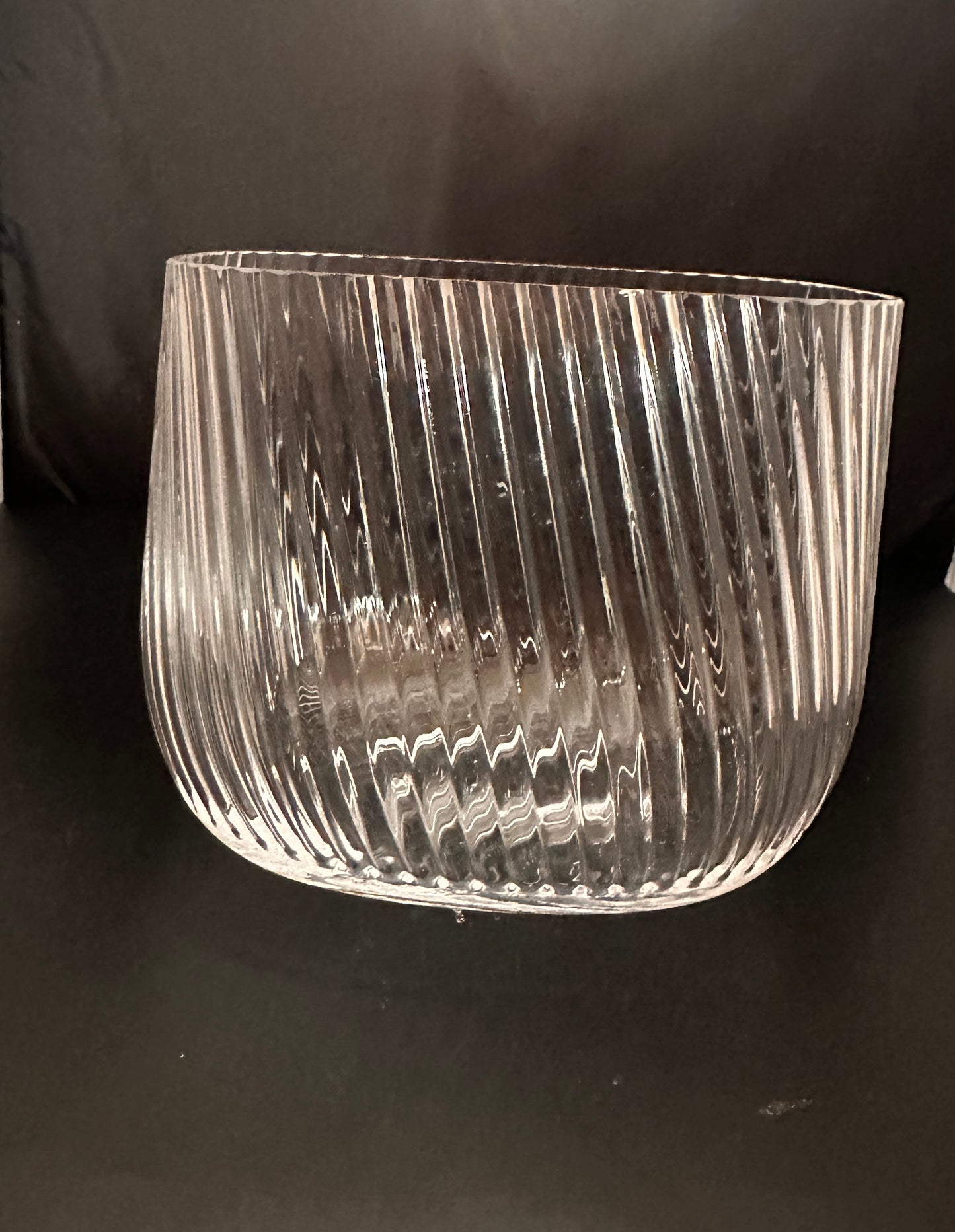 Ribbed Vase