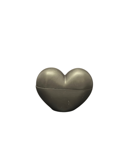 Love Heart Candle (Black)