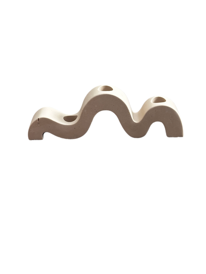 3 taper candle holder