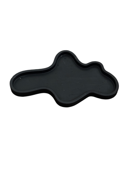 Medium irregular dish plate