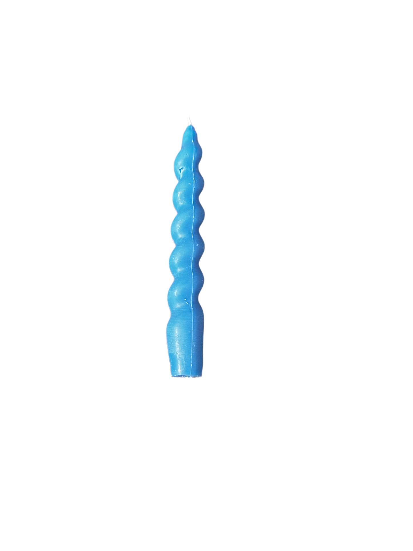 Twisted tapered candles