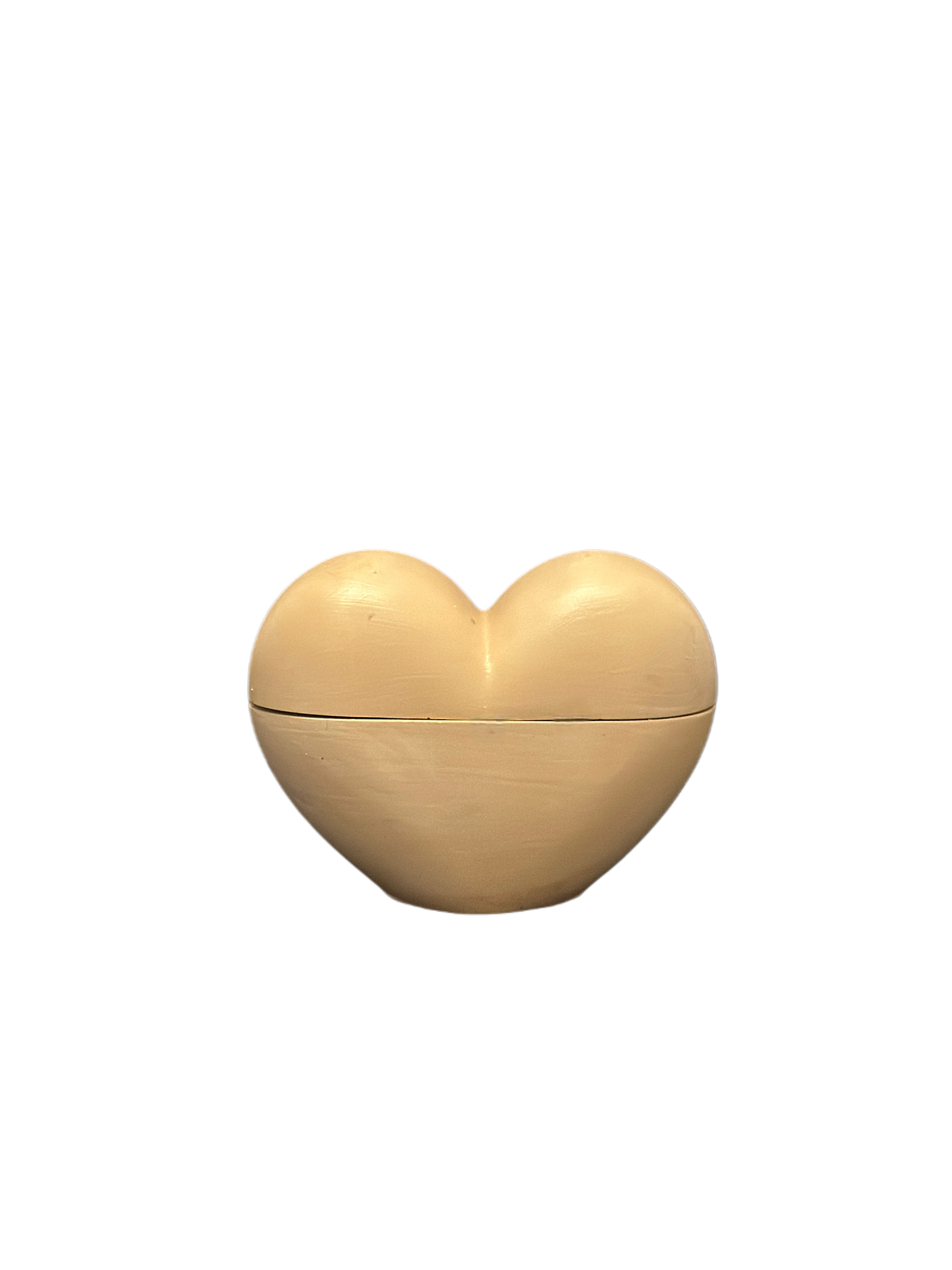 Love Heart Candle (Caramel)