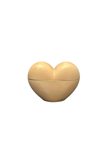 Love Heart Candle (Caramel)