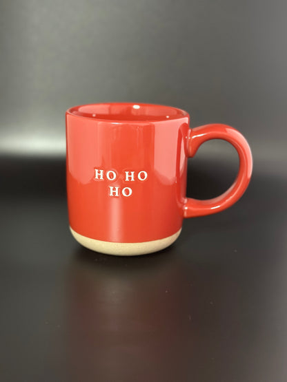 HO HO HO Stoneware Coffee Mug