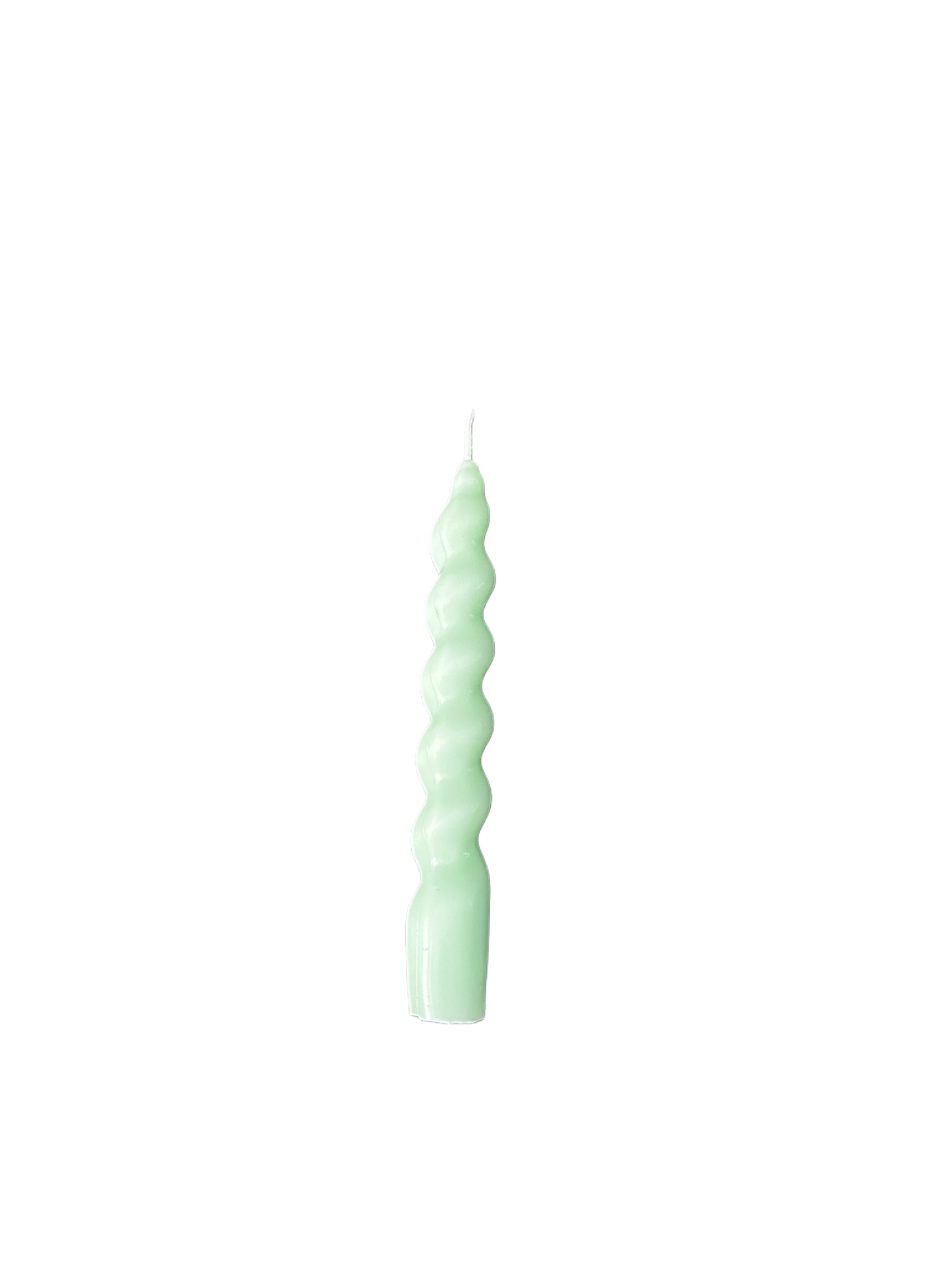 Twisted tapered candles