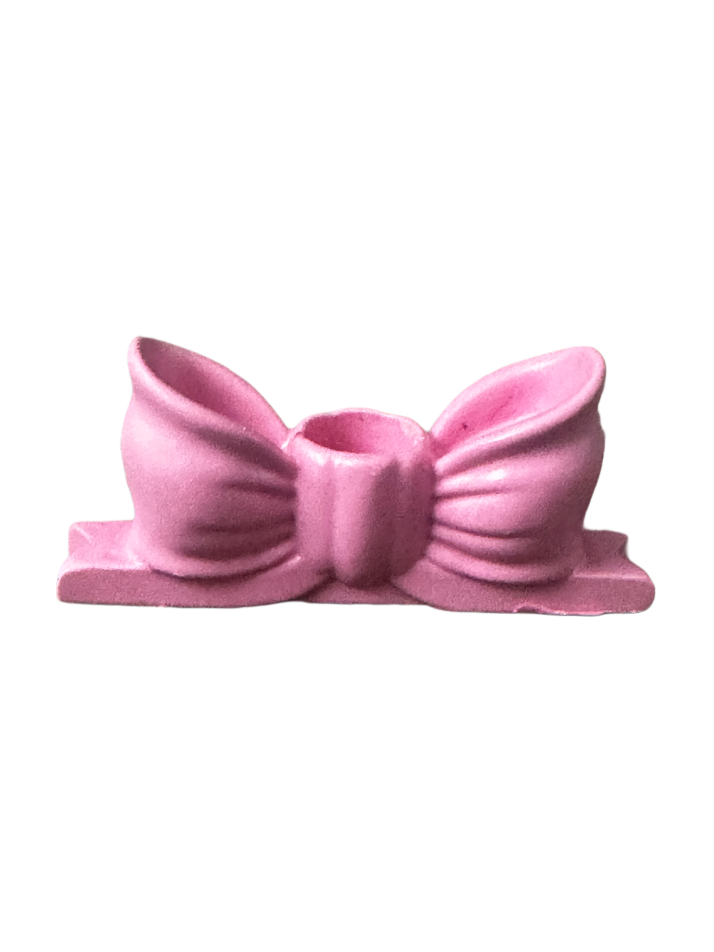 Bow candle holder