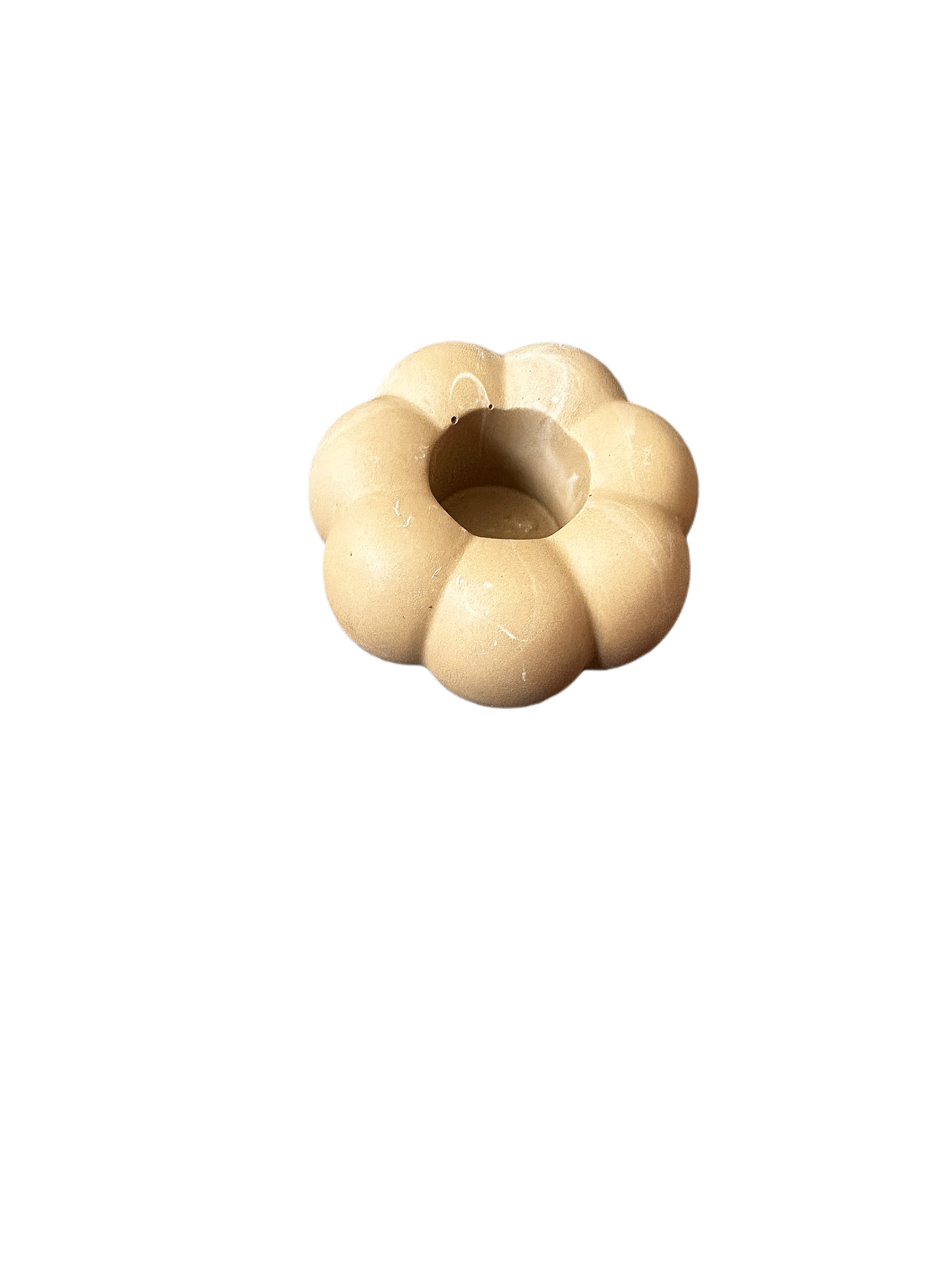 Pumpkin candle holders