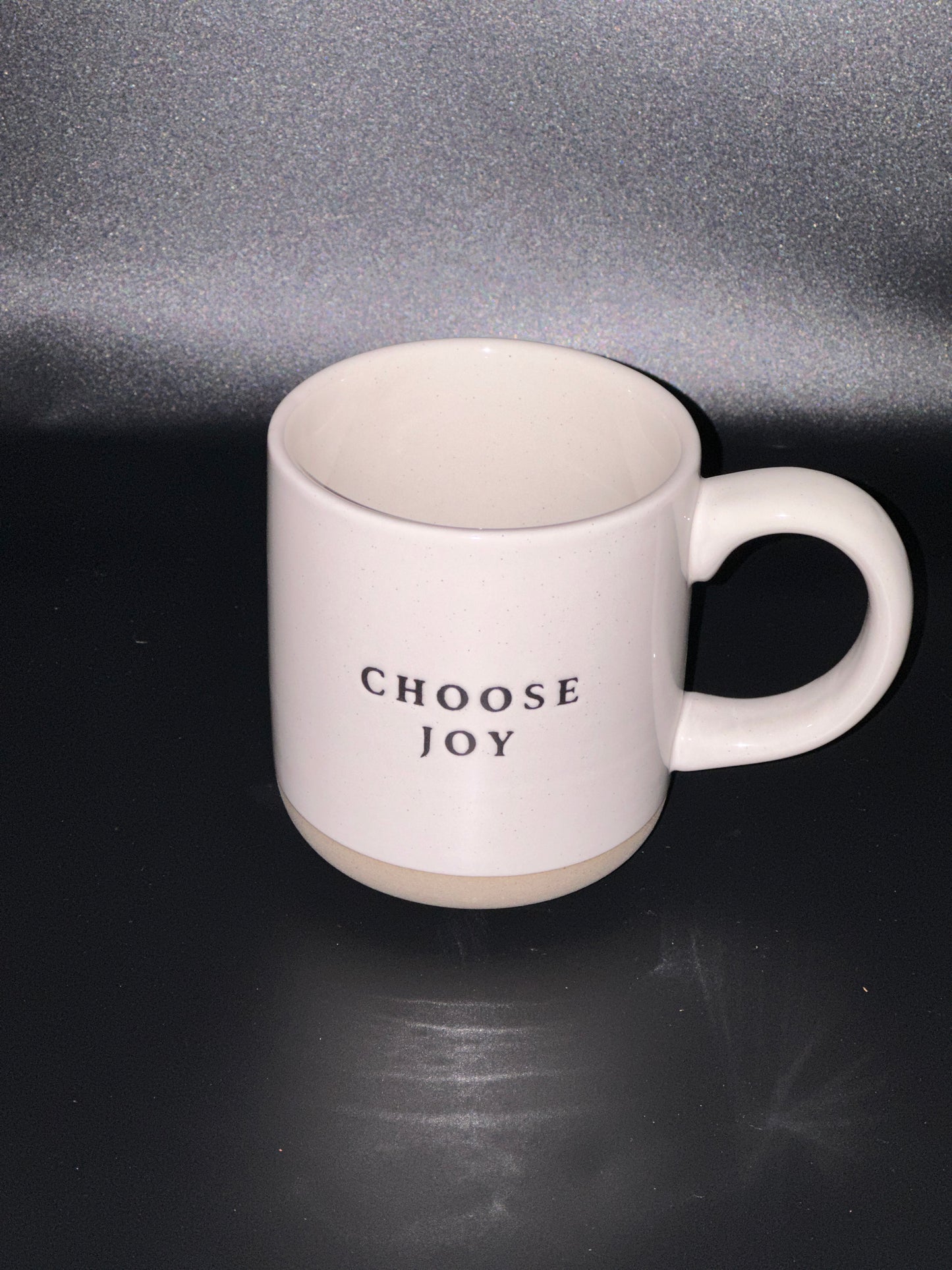 Choose Joy Stoneware Coffee Mug