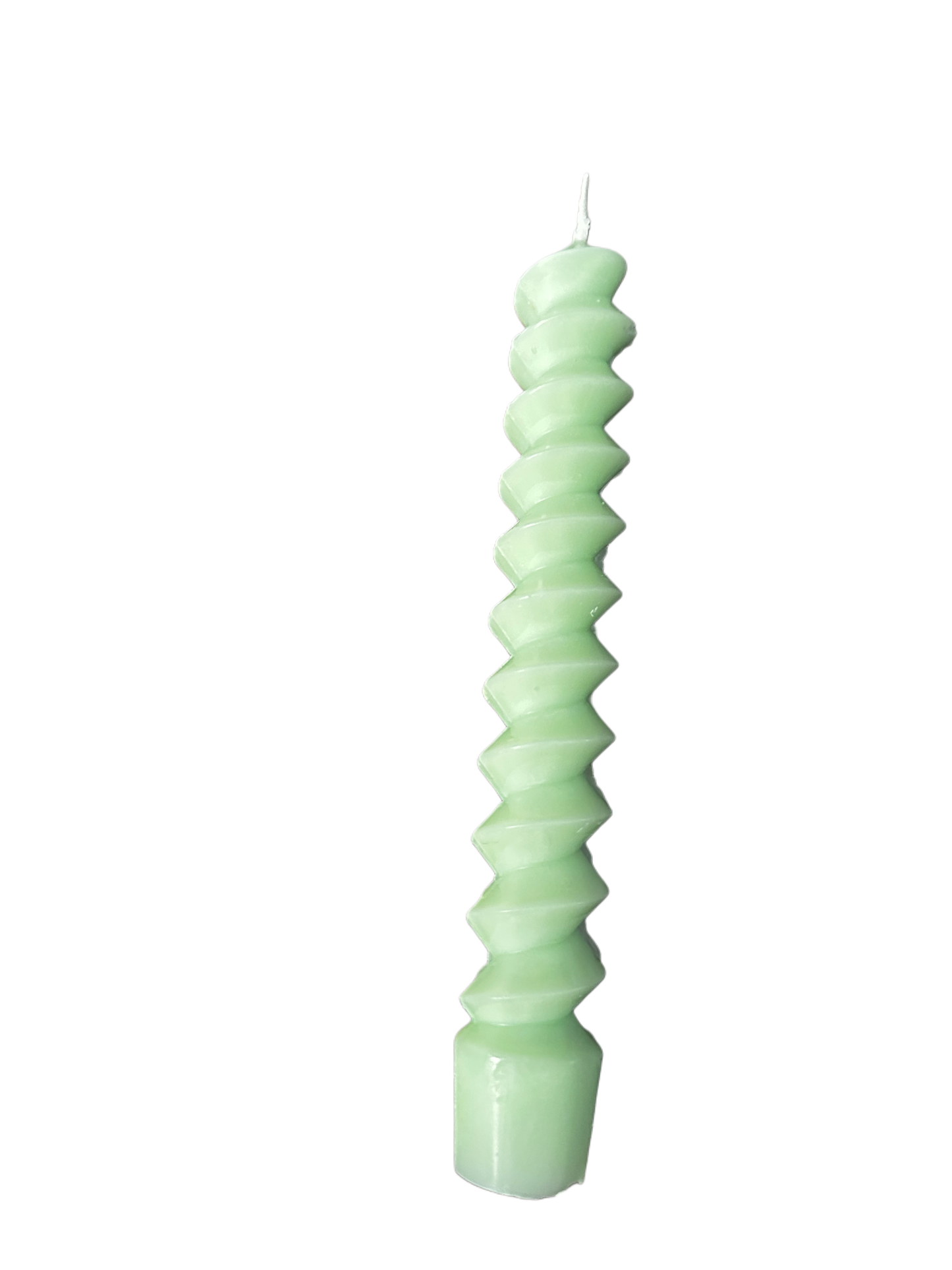 Spiral tapered candles