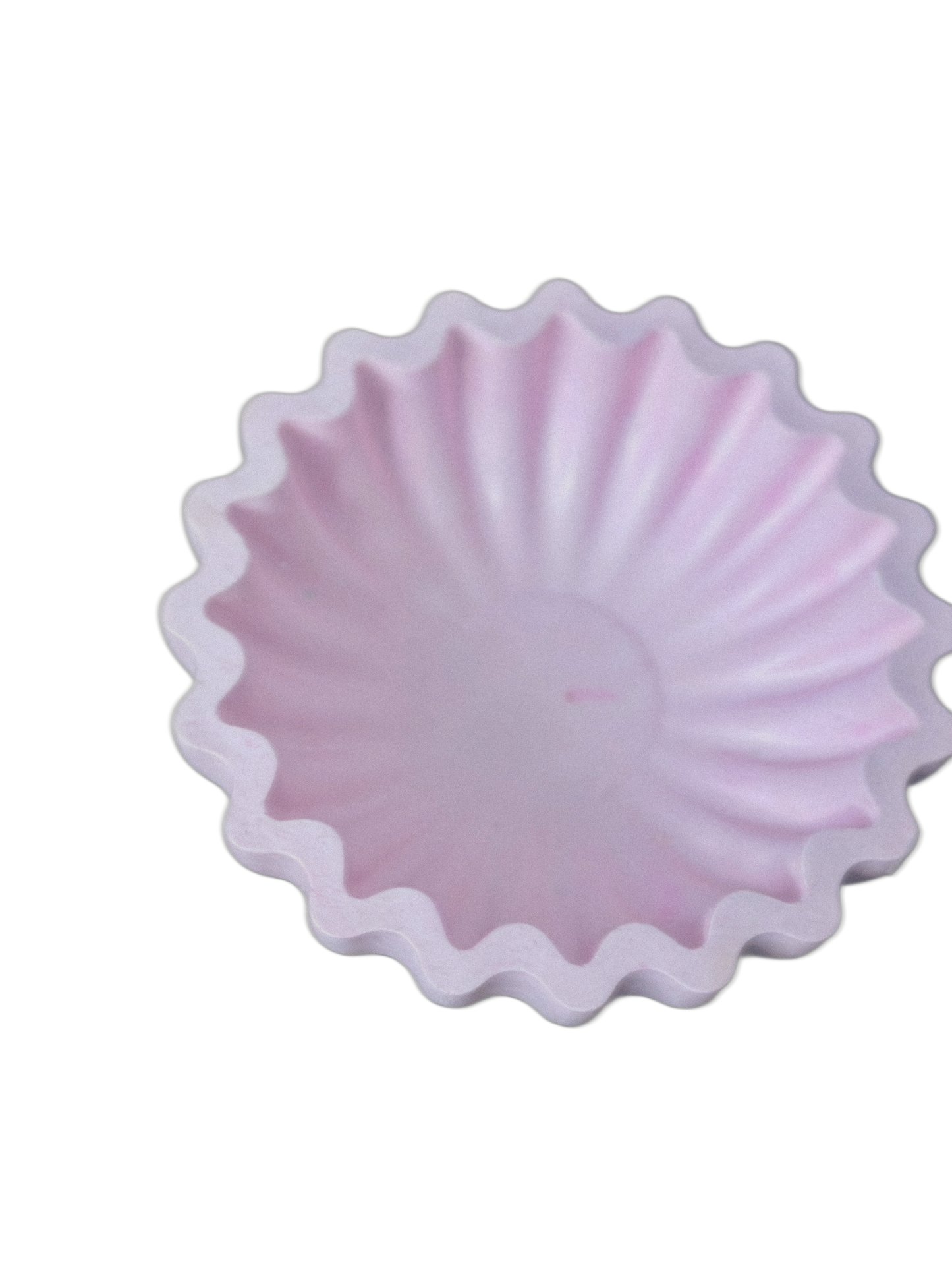 Large Round origami bowl plate