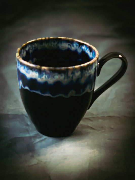 Taormina black mug